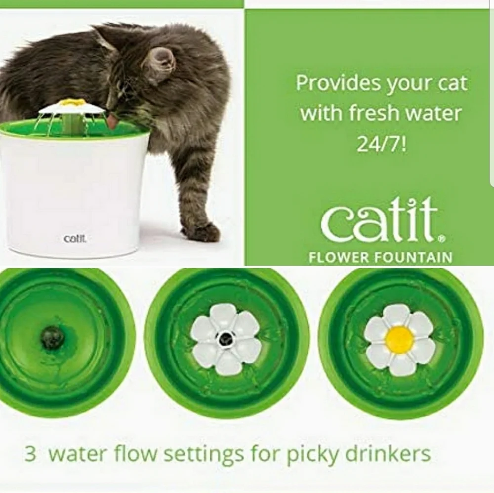 ❤️BUY 5 GET 3 FREE Catit Triple Action Pet Fountain Filter
